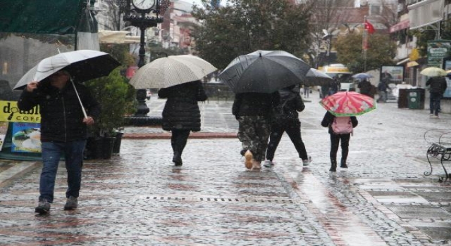 Edirne’de sağanak