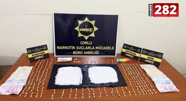 Çorlu'da uyuşturucu operasyonunda 2 tutuklama