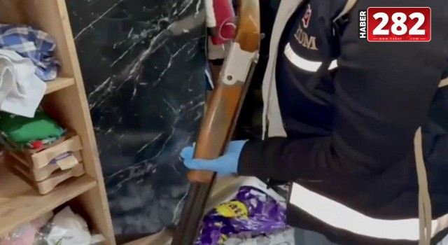TEKİRDAĞ 'da silah kaçakçılığı operasyonunda 10 gözaltı