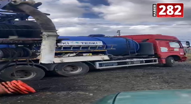 Tekirdağ’da dereye atık boşaltılmasına inceleme