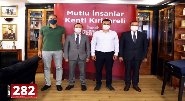 BİK Tekirdağ Şube Müdürü Karakaya Kırklareli'nde ziyaretlerde bulundu