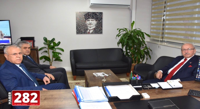 BAŞKAN ALBAYRAK, GENEL MÜDÜR İÇÖZ’LE YATIRIMLARI DEĞERLENDİRDİ