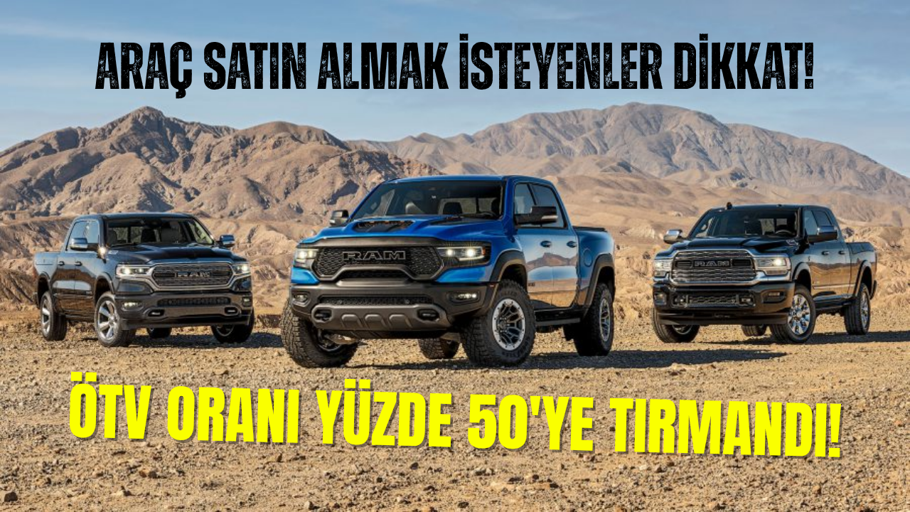 ÖTV Oranı Yüzde 4’ten Yüzde 50’ye Çıktı! Araçlara Rekor Zam Geliyor!