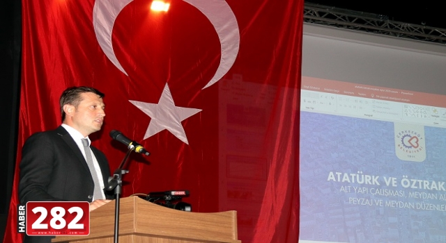 ÇERKEZKÖY’ÜN ÇEHRESİNİ DEĞİŞTİRECEK PROJELER BAŞLIYOR