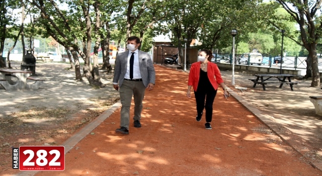 BAŞKAN  AKAY KARTALTEPE PİKNİK ALANI’NDA İNCELEMELERDE BULUNDU