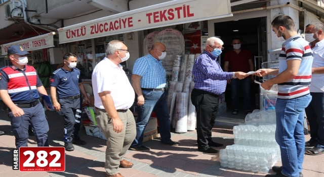 Başkan Yüksel Koronavirüs Denetimine Katıldı