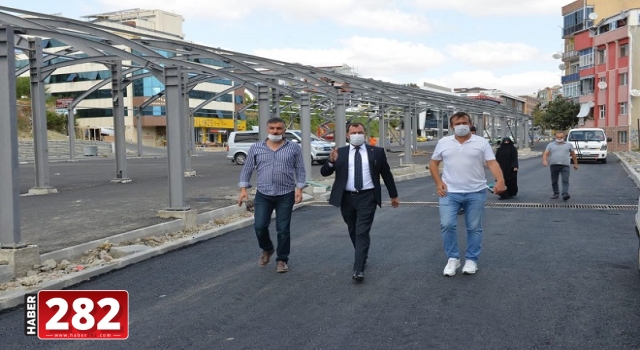 Pazartesi Pazarında çalışmalar son aşamaya geliyor