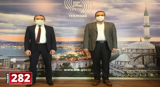 BİK Tekirdağ Şube Müdürü Karakaya'ya ziyaret