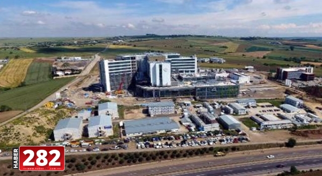 Tekirdağ Şehir Hastanesi'nin yapımında sona gelindi