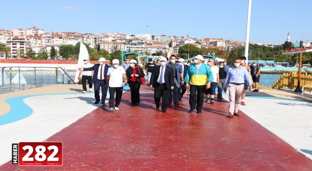 Tekirdağlı sporcular "Avrupa Hareketlilik Haftası"nda kulaç atıp yelken açtılar