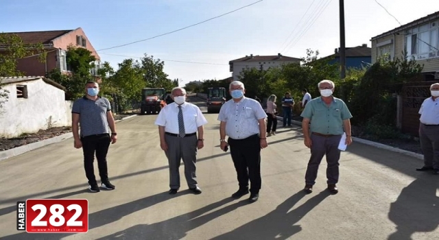 Ergene Belediyesi Yol Çalışmalarına Devam Ediyor