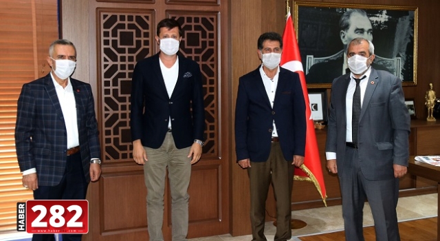 SAADET PARTİSİ’NDEN BAŞKAN AKAY’A NEZAKET ZİYARETi