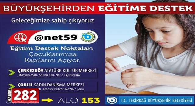 Büyükşehir’den Uzaktan Eğitime Anlamlı Destek