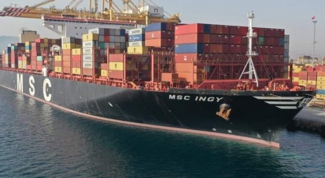 Asyaport Limanı’nda 5 bin 562 konteyner elleçleme ile en yüksek konteyner hareketi yapıldı