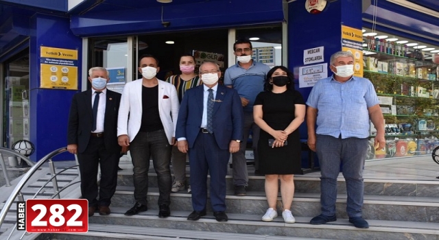 BAŞKAN ALBAYRAK 16 SAATTE 11 İLÇEYİ ZİYARET ETTİ