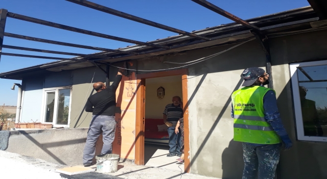 Tekirdağ’da vatandaşın yanan evi baştan sona yenilendi