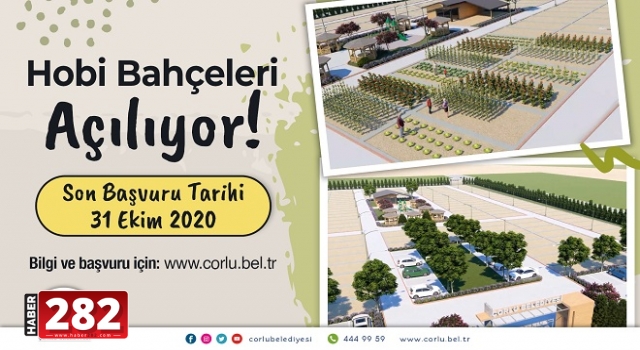 Hobi Bahçeleri İçin Başvurular Devam Ediyor