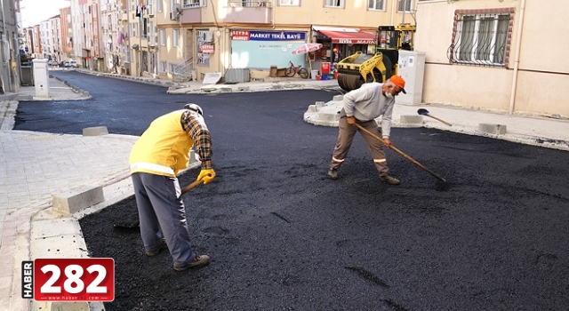 Fevzi Çakmak Caddesi'nde Çalışmalar Tamamladı
