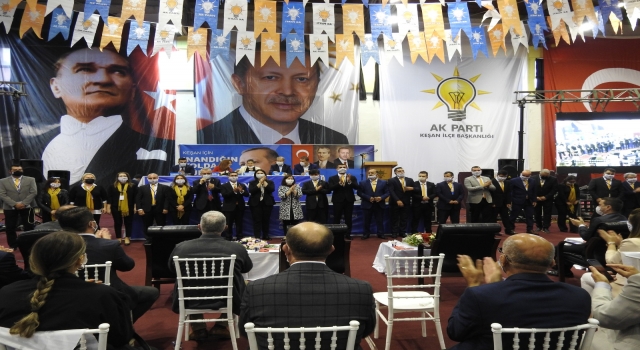 AK Parti Keşan İlçe Başkanlığına Gürcan Kılınç yeniden seçildi