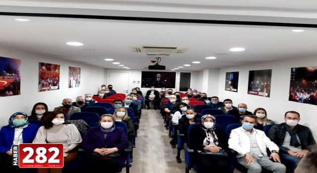 AK PARTİ İL’DEN İLÇE’YE TANIŞMA ZİYARETİ