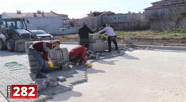 Ergenede Yol Çalışmaları Tüm Hızıyla Devam Ediyor