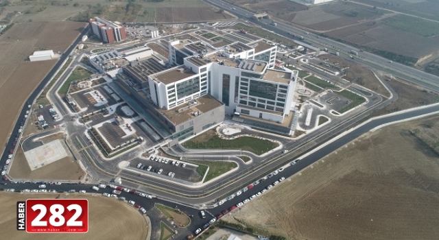 ŞEHİR HASTANESİ’NİN BAĞLANTI YOLLARININ YAPIMI TAMAMLANDI