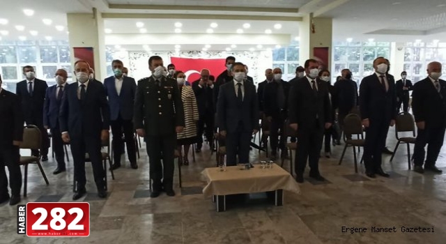 ERGENE’DE 29 EKİM CUMHURİYET BAYRAMI KUTLANDI