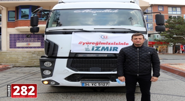 “YARDIM TIRIMIZ İZMİR’E HAREKET ETTİ”