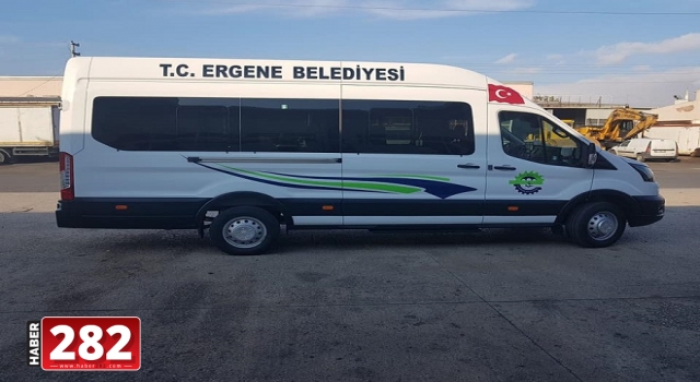 Ergene Belediyesi Araç Filosunu Güçlendiriyor