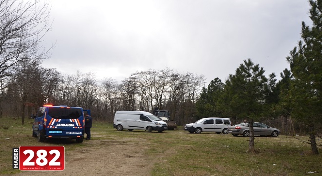 Tekirdağ'da kayıp kişi için ormanlık alanda kazı yapıldı