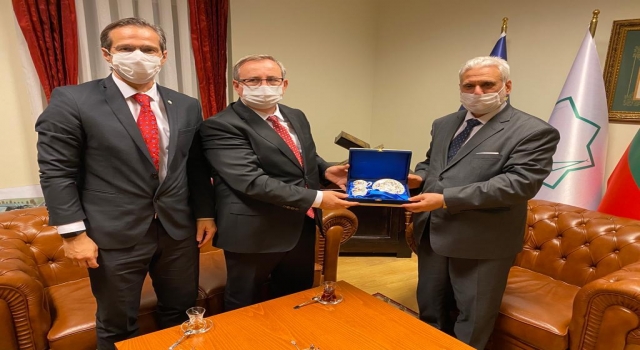 TÜ Rektörü Tabakoğlu, Bulgaristan Başmüftüsü Aliş’i ziyaret etti