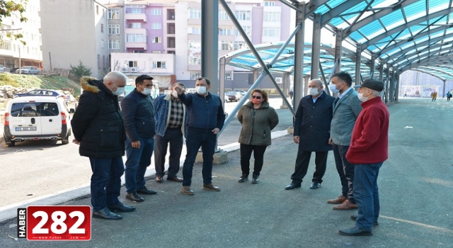 Süleymanpaşa’nın ilk kapalı pazaryeri yükseliyor