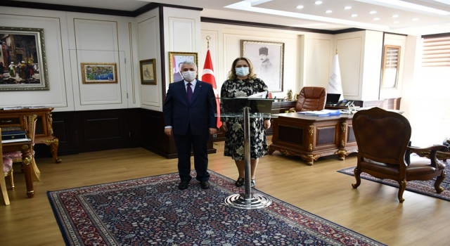 Başkonsolos Novaberdaliu, Vali Yıldırım’ı ziyaret etti