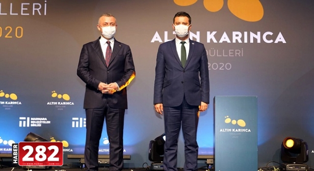 Çorlu Kent Konseyi Hanımeli Çarşısı Projesi Altın Karınca İle Ödüllendirildi