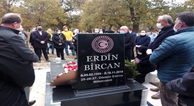 Eski CHP Milletvekili Muharrem İnce, Erdin Bircan’ı anma törenine katıldı