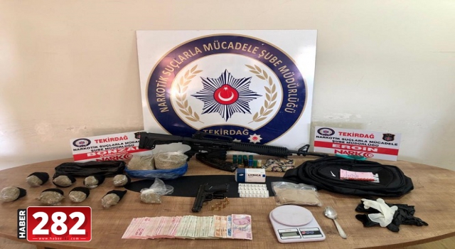 Tekirdağ'da uyuşturucu operasyonunda bir kişi tutuklandı