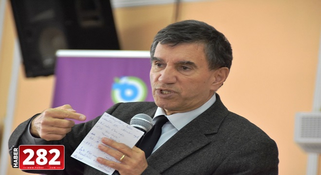 Şarköy'de Konuşan Prof. Dr. Üstün Dökmen "KADIN İLE ERKEK ZİHNİ ARASINDA HİÇBİR FARK ÜSTÜNLÜK YOKTUR"