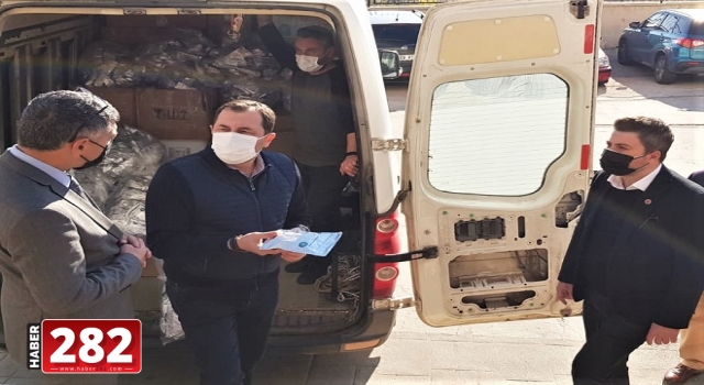 Süleymanpaşa Belediyesinden çocuklara hijyen ve boyama seti
