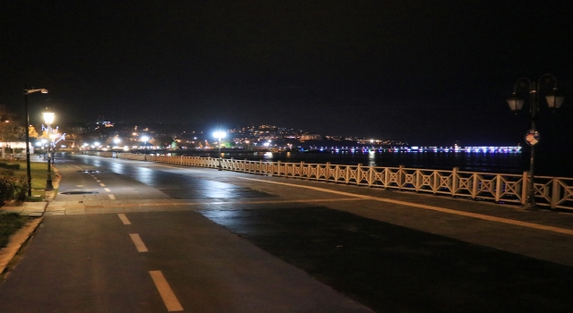 Trakya’da sokağa çıkma kısıtlaması nedeniyle cadde ve sokaklarda sessizlik hakim oldu