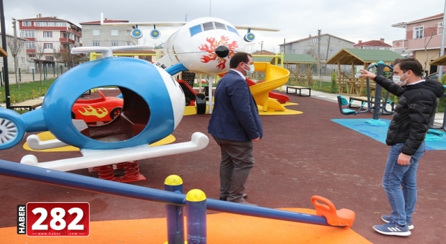 Ergene’ye Değer Katan Parklar Yapılarak Güzellik Üstüne Güzellik Katılıyor