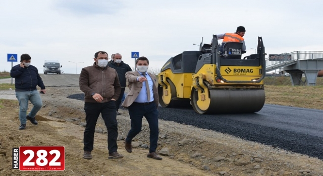 Başkan Yüksel şehrin dört yanında süren çalışmaları denetledi