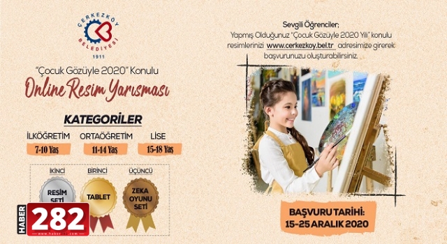‘ÇOCUK GÖZÜYLE 2020’ KONULU RESİM YARIŞMAMIZ BAŞLIYOR