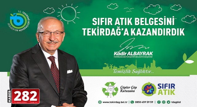 Büyükşehir Belediyesi Sıfır Atık Projesi ile Örnek Olmaya Devam Ediyor