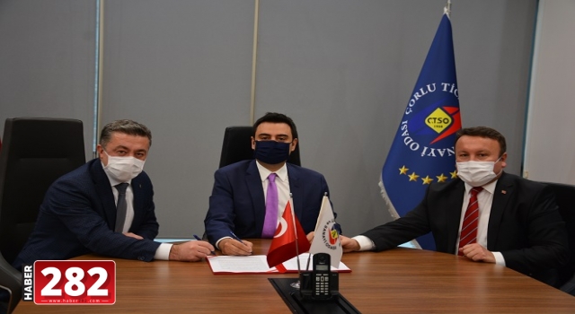 ÇORLU TSO’DA “BANKKART BAŞAK TEDARİK ZİNCİRİ FİNANSMANI” PROTOKOLÜ İMZALANDI