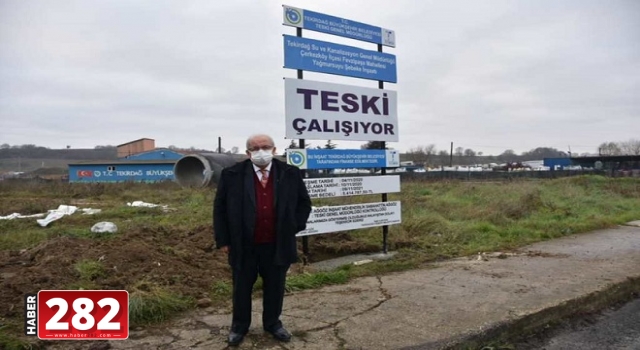 Başkan Albayrak Kapaklı ve Çerkezköy’de Altyapı Çalışmalarını İnceledi