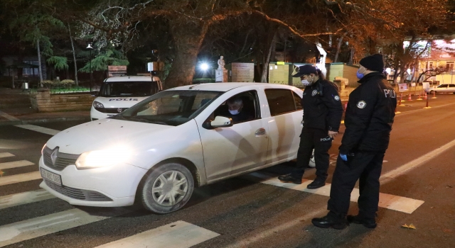 Trakya’da yeni yıla girerken yoğun denetimler gerçekleştirildi