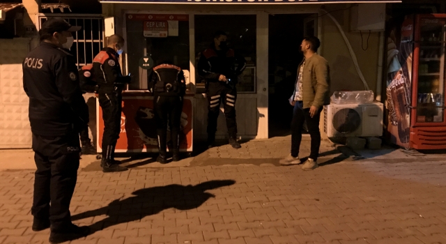 ”Su almaya geldim” bahanesiyle kısıtlamayı ihlal eden büfeciye para cezası verildi
