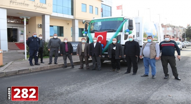 Ergene Belediyesin Araç Filosu Güçlenmeye Devam Ediyor