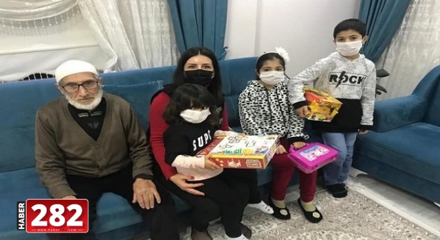 MAHALLE, MAHALLE GEZEREK ÇOCUKLARIN YÜZÜNÜ GÜLDÜRDÜ