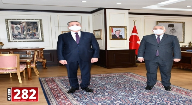 GÜLTEKİN BOZAN’DAN VALİ YILDIRIM’A ZİYARET